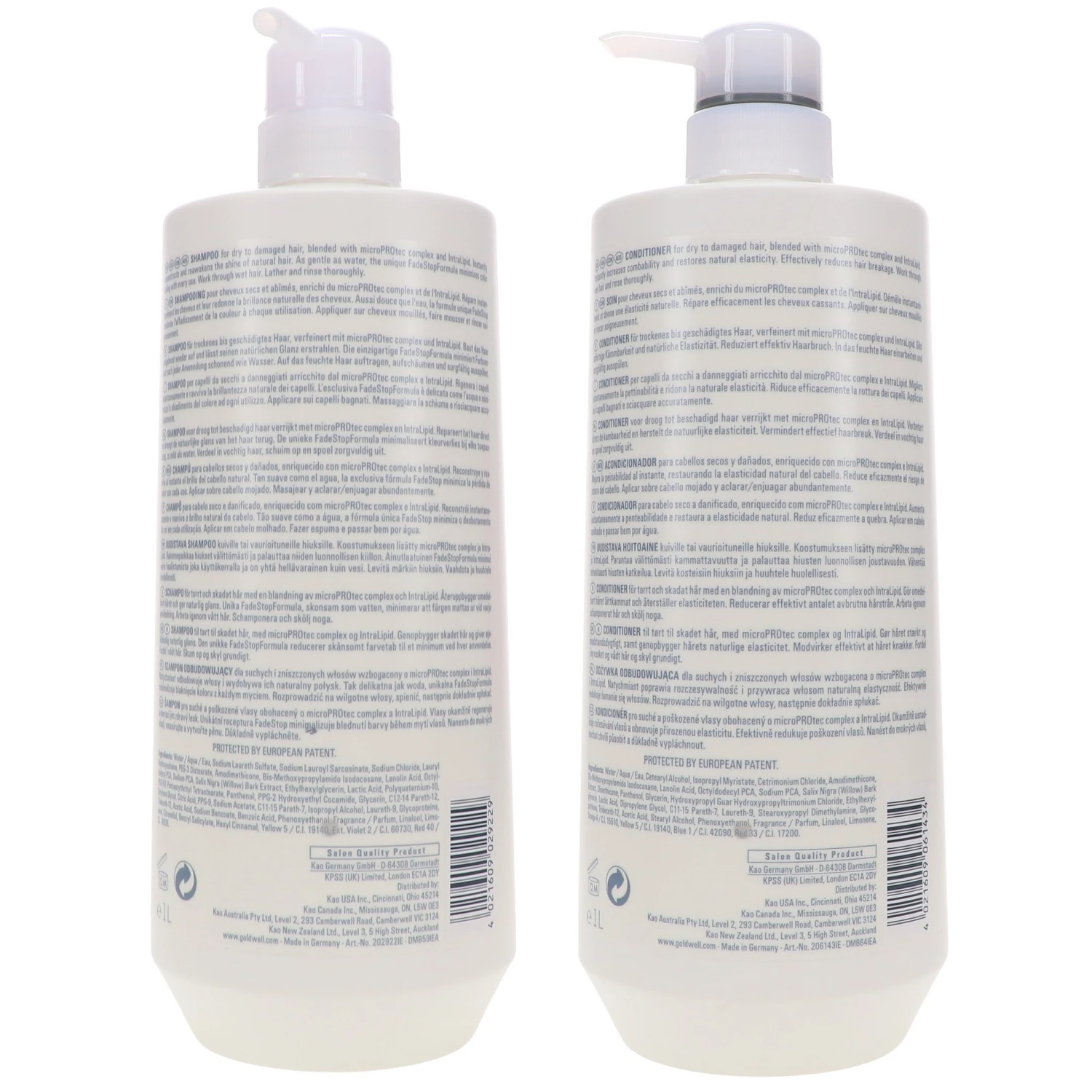 Simple Goldwell Dualsenses Rich Repair Restoring Shampoo 33.8 Oz & Dualsenses Rich Repair Restoring Conditioner 33.8 Oz Combo Pack 6 Simple Goldwell Dualsenses Rich Repair Restoring Shampoo 33.8 Oz & Dualsenses Rich Repair Restoring Conditioner 33.8 Oz Combo Pack - Image 4