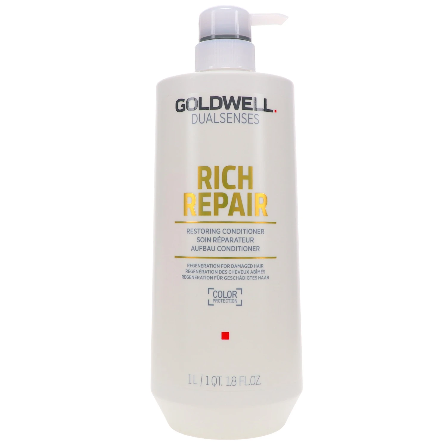 Simple Goldwell Dualsenses Rich Repair Restoring Shampoo 33.8 Oz & Dualsenses Rich Repair Restoring Conditioner 33.8 Oz Combo Pack 10 Simple Goldwell Dualsenses Rich Repair Restoring Shampoo 33.8 Oz & Dualsenses Rich Repair Restoring Conditioner 33.8 Oz Combo Pack - Image 8