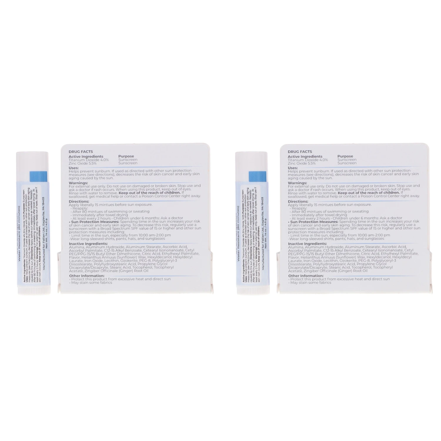 Simple TIZO Tinted Lip Protection Mineral Sunscreen SPF 45 0.14 Oz 2 Pack 10 Simple TIZO Tinted Lip Protection Mineral Sunscreen SPF 45 0.14 Oz 2 Pack - Image 8