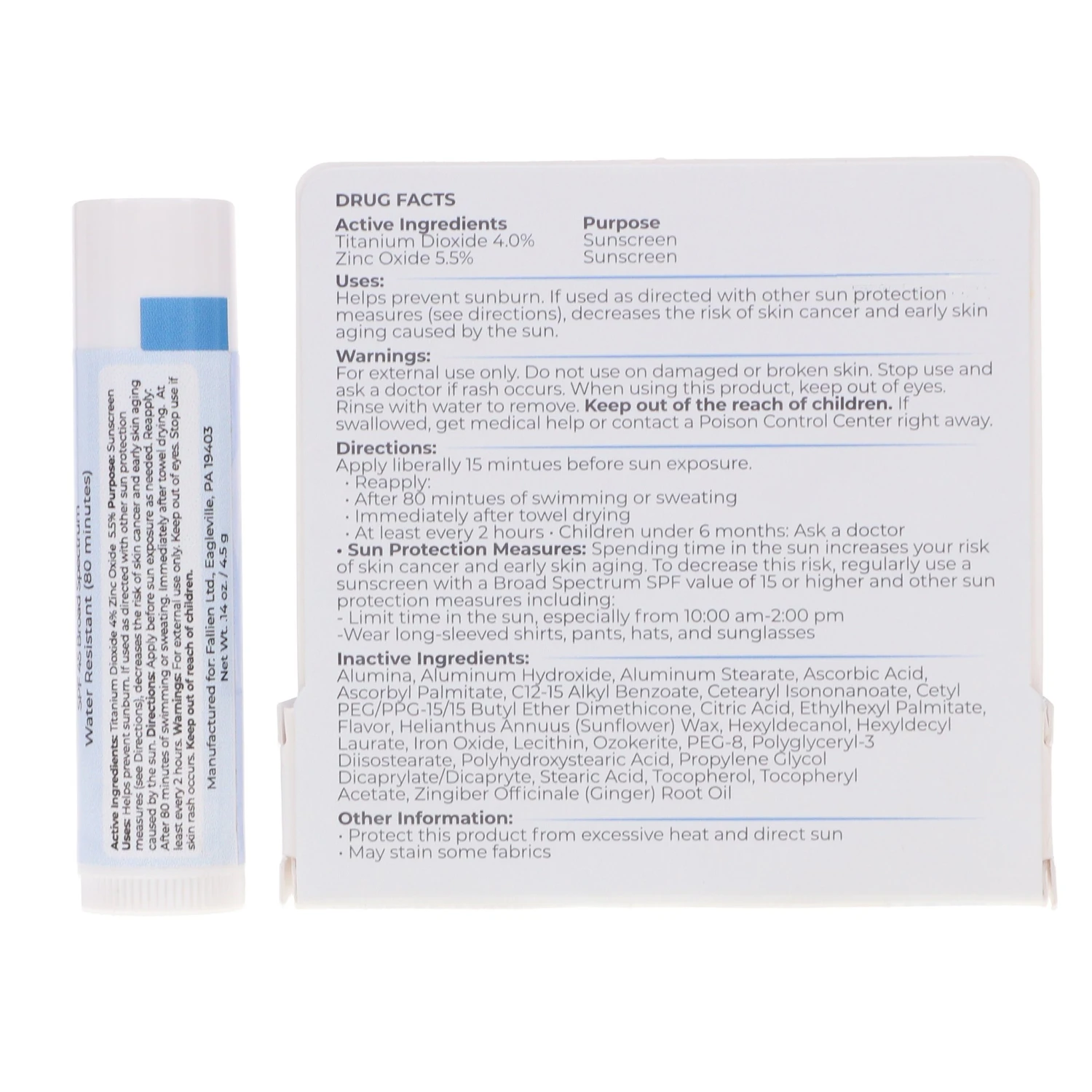 Simple TIZO Tinted Lip Protection Mineral Sunscreen SPF 45 0.14 Oz 10 Simple TIZO Tinted Lip Protection Mineral Sunscreen SPF 45 0.14 Oz - Image 8