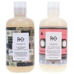 Simple R+CO Cassette Curl Shampoo 8.5 Oz & Cassette Curl Conditioner 8.5 Oz Combo Pack