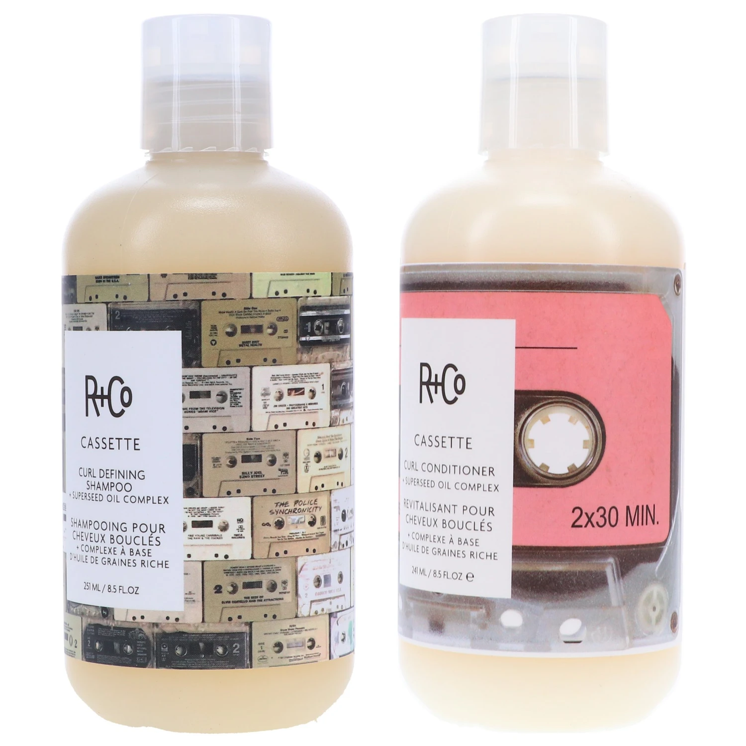 Simple R+CO Cassette Curl Shampoo 8.5 Oz & Cassette Curl Conditioner 8.5 Oz Combo Pack 4 Simple R+CO Cassette Curl Shampoo 8.5 Oz & Cassette Curl Conditioner 8.5 Oz Combo Pack - Image 2