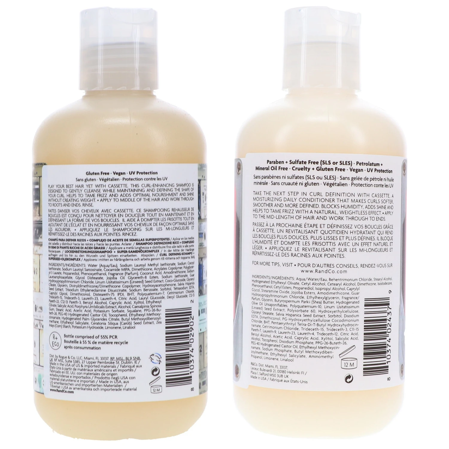 Simple R+CO Cassette Curl Shampoo 8.5 Oz & Cassette Curl Conditioner 8.5 Oz Combo Pack 6 Simple R+CO Cassette Curl Shampoo 8.5 Oz & Cassette Curl Conditioner 8.5 Oz Combo Pack - Image 4