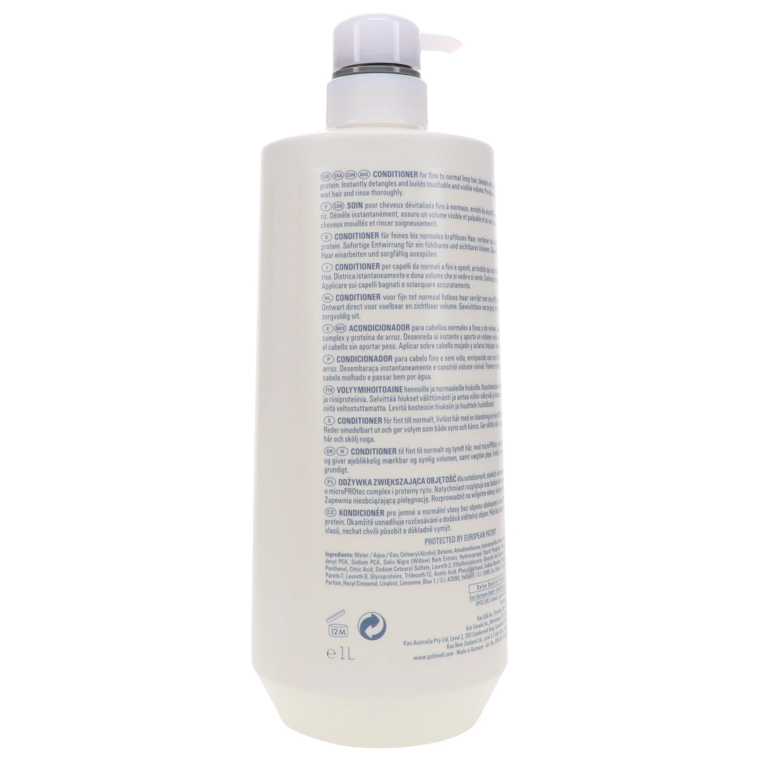 Simple Goldwell Dualsenses Ultra Volume Bodifying Conditioner 33.8 Oz 6 Simple Goldwell Dualsenses Ultra Volume Bodifying Conditioner 33.8 Oz - Image 4