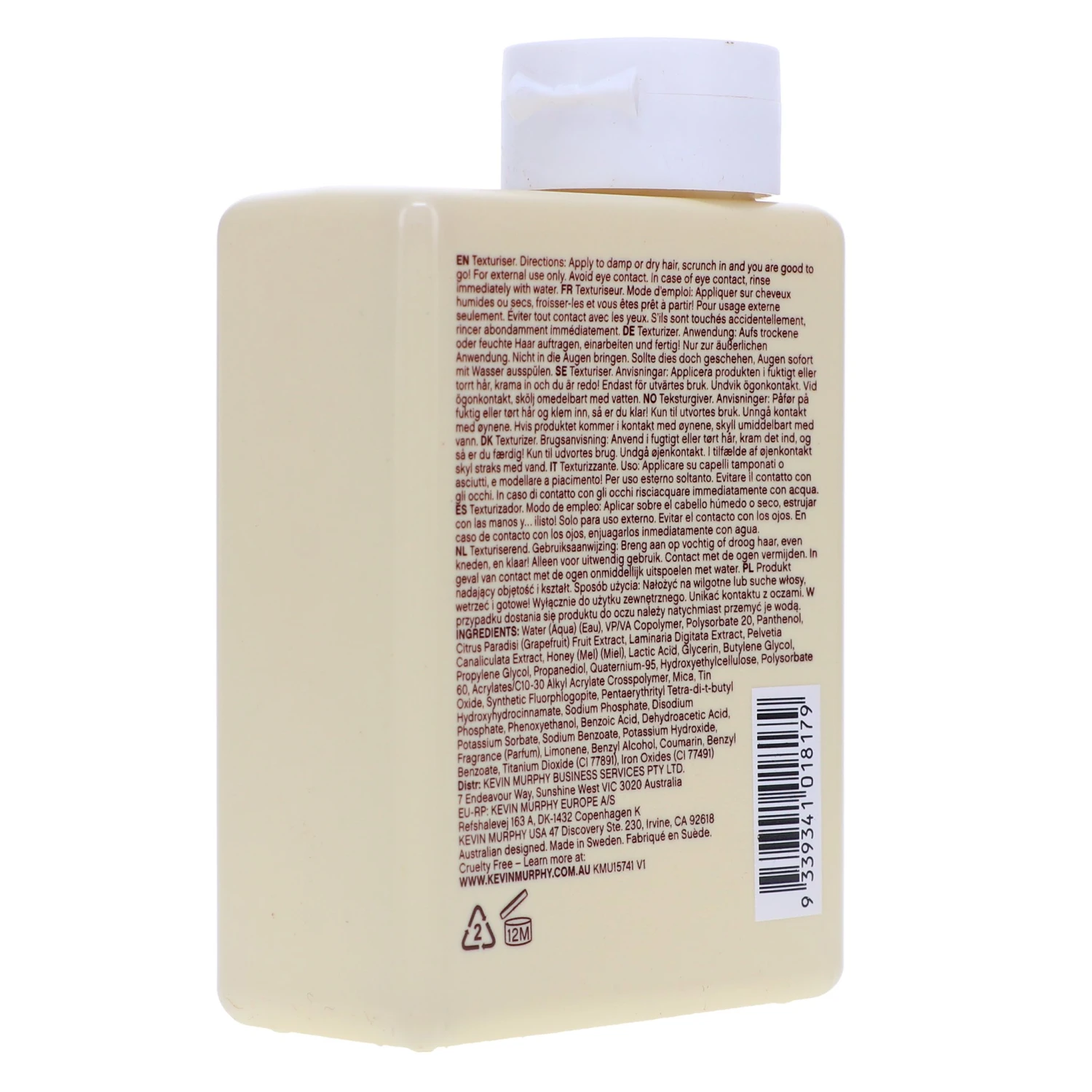 Simple Kevin Murphy Hair Resort Beach Texturiser 5.1 Oz 6 Simple Kevin Murphy Hair Resort Beach Texturiser 5.1 Oz - Image 4
