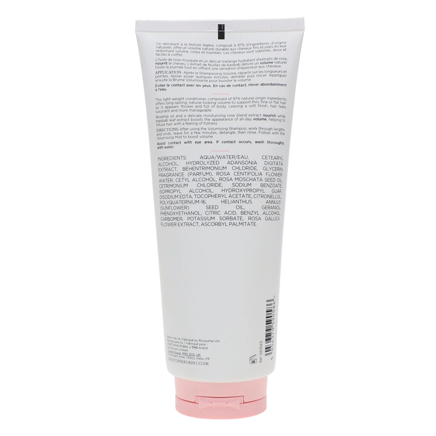 Simple Christophe Robin Volume Conditioner With Rose Extracts 8.33 Oz 7 Simple Christophe Robin Volume Conditioner With Rose Extracts 8.33 Oz - Image 5