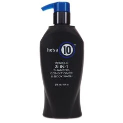 Simple It’s A 10 He’s A 10 Miracle 3-in-1 Shampoo,Conditioner & Body Wash 10 Oz