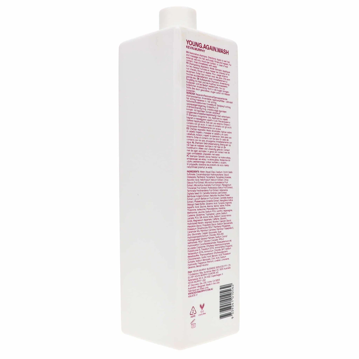 Simple Kevin Murphy Young Again Wash 33.8 Oz 6 Simple Kevin Murphy Young Again Wash 33.8 Oz - Image 4