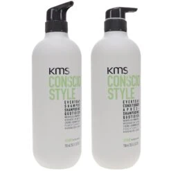 Simple KMS Conscious Style Everyday Shampoo 25.3 Oz & Conscious Style Everyday Conditioner 25.3 Oz Combo Pack -Laladaisy Trendy w2048h2048fitcrop 3828