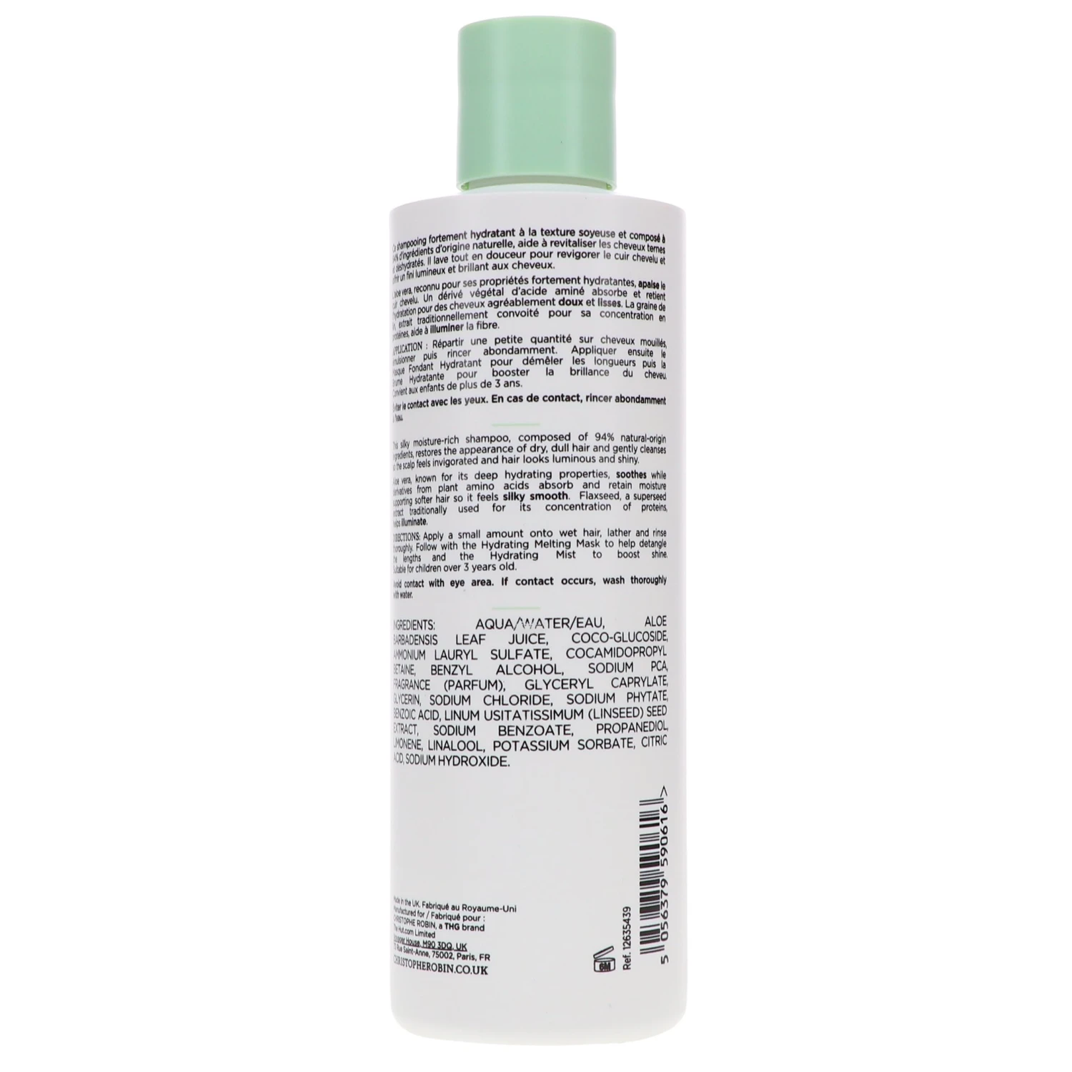 Simple Christophe Robin Hydrating Shampoo With Aloe Vera 8.4 Oz 7 Simple Christophe Robin Hydrating Shampoo With Aloe Vera 8.4 Oz - Image 5