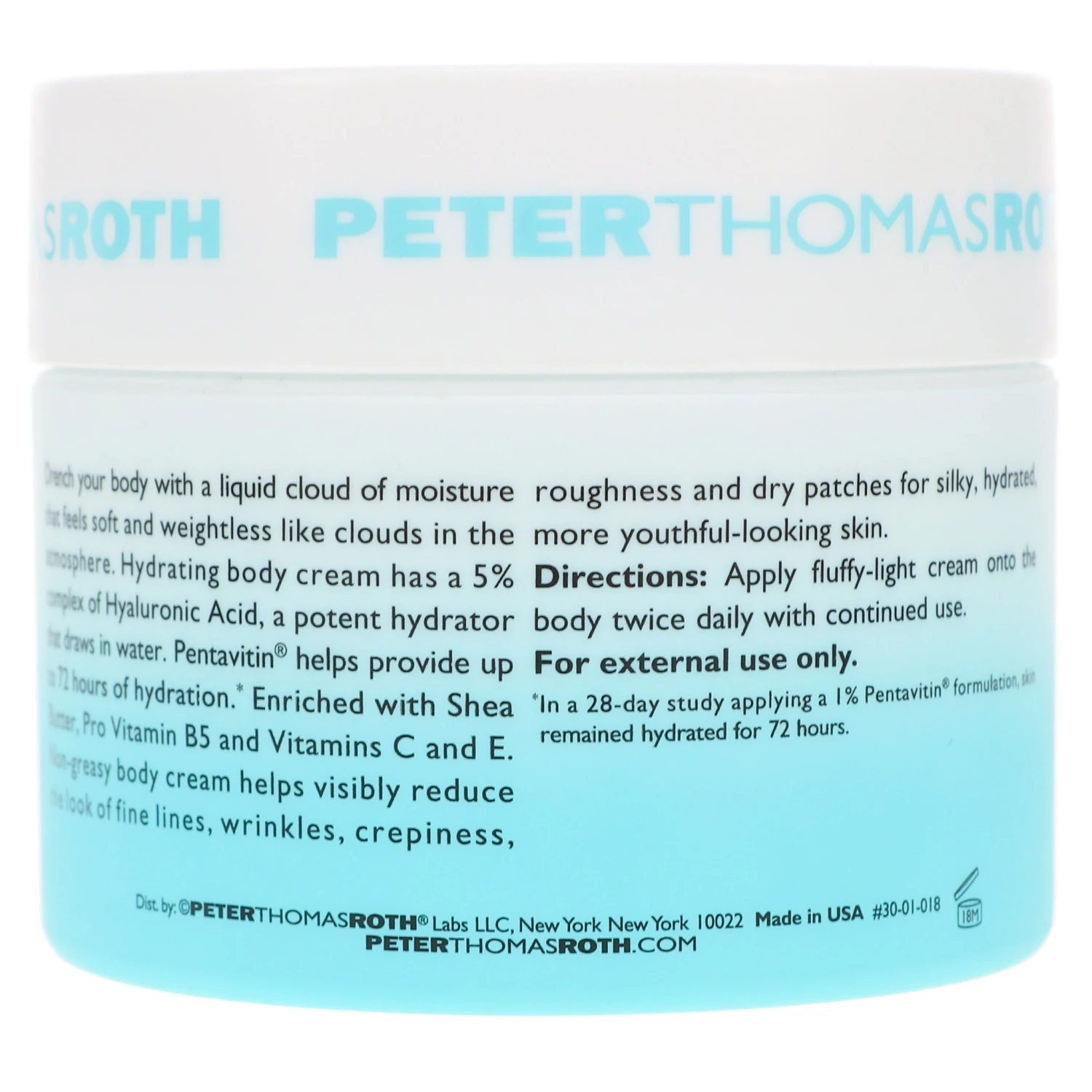 Simple Peter Thomas Roth Water Drench Hyaluronic Cloud Hydrating Body Cream 8 Oz 6 Simple Peter Thomas Roth Water Drench Hyaluronic Cloud Hydrating Body Cream 8 Oz - Image 4