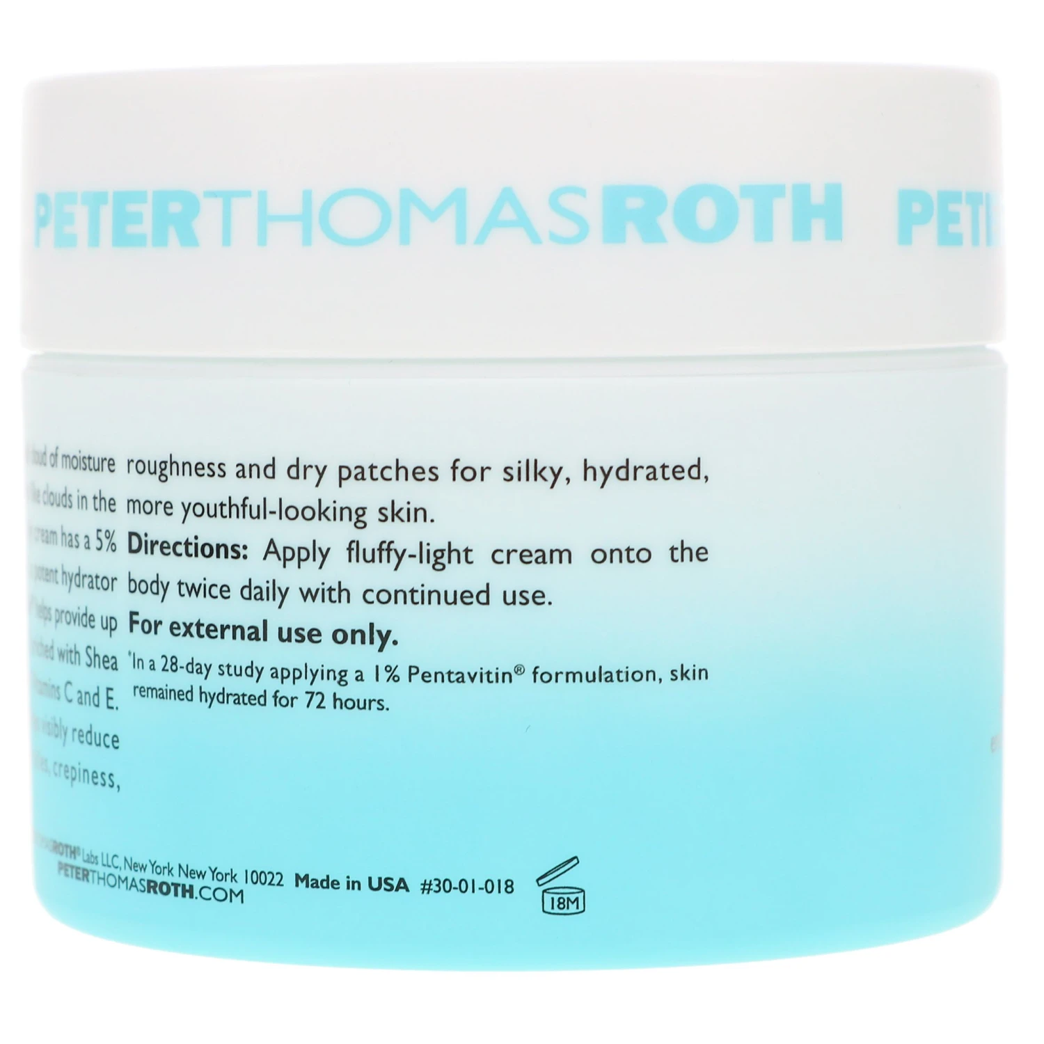 Simple Peter Thomas Roth Water Drench Hyaluronic Cloud Hydrating Body Cream 8 Oz 7 Simple Peter Thomas Roth Water Drench Hyaluronic Cloud Hydrating Body Cream 8 Oz - Image 5