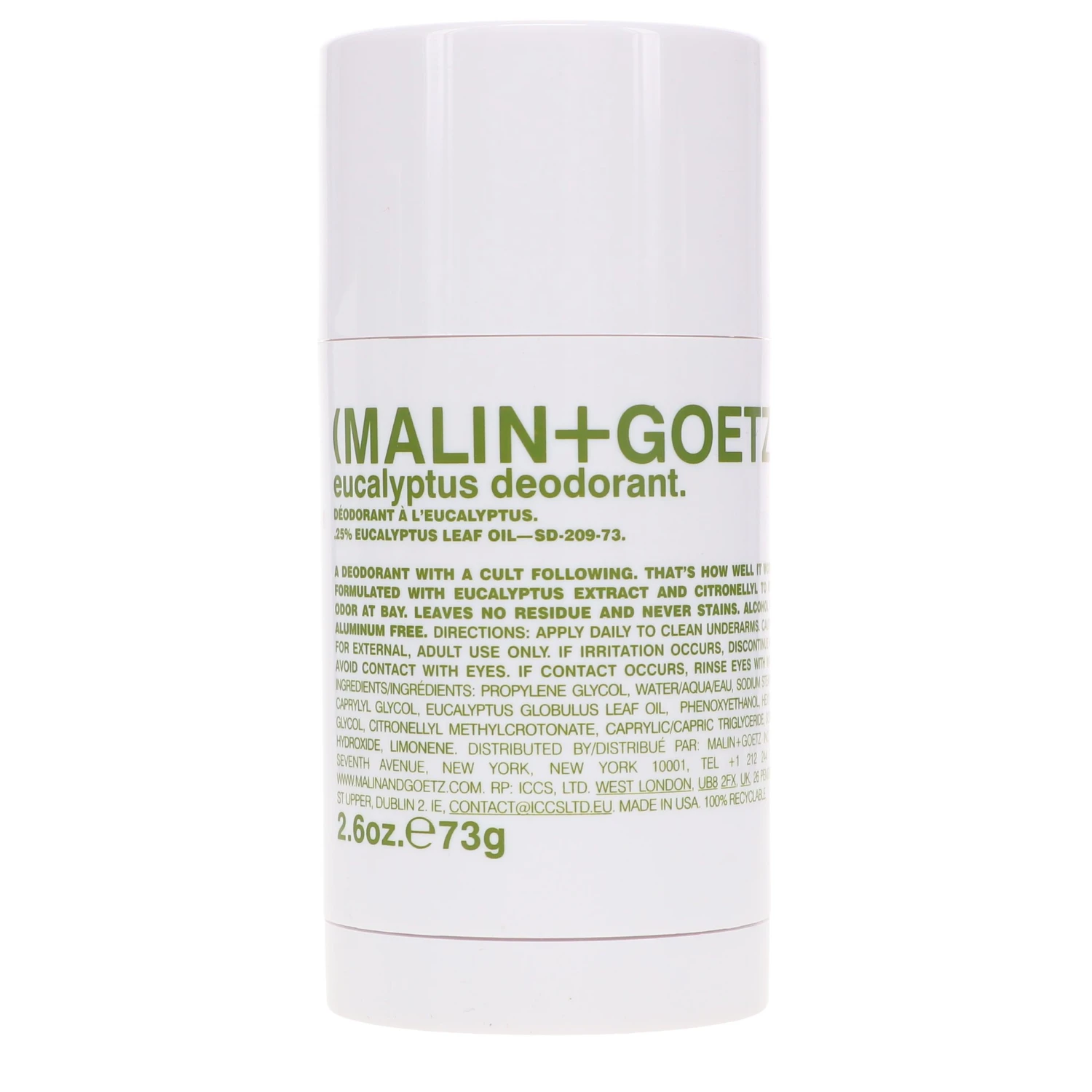 Simple Malin+Goetz Eucalyptus Deodorant 2.6 Oz 3 Simple Malin+Goetz Eucalyptus Deodorant 2.6 Oz