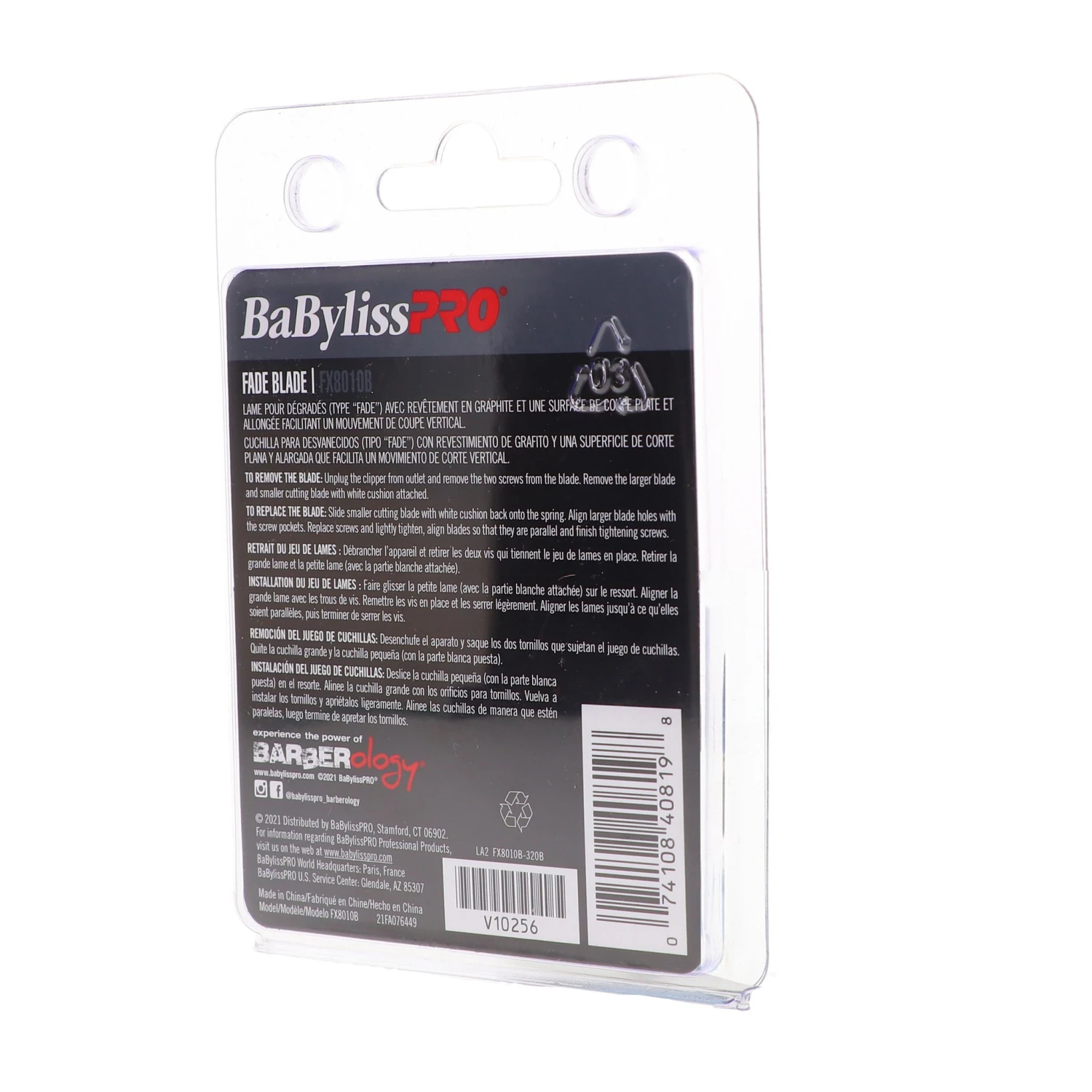 Simple BaBylissPRO Replacement Graphite Fade Blade 5 Simple BaBylissPRO Replacement Graphite Fade Blade - Image 3