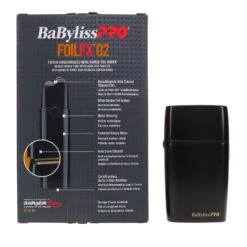 Simple BaBylissPRO Barberology BLACKFX Double Foil Shaver -Laladaisy Trendy w2048h2048fitcrop 4607