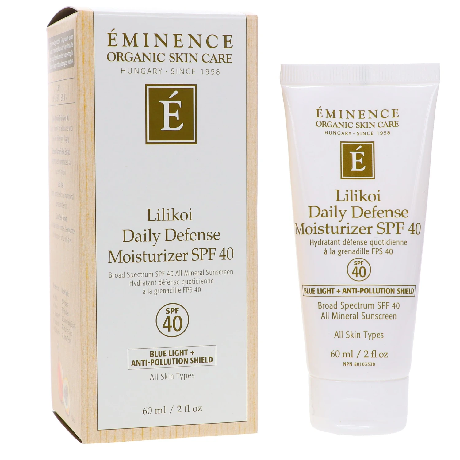 Simple Eminence Lilikoi Daily Defense Moisturizer SPF 40 2 Oz 3 Simple Eminence Lilikoi Daily Defense Moisturizer SPF 40 2 Oz