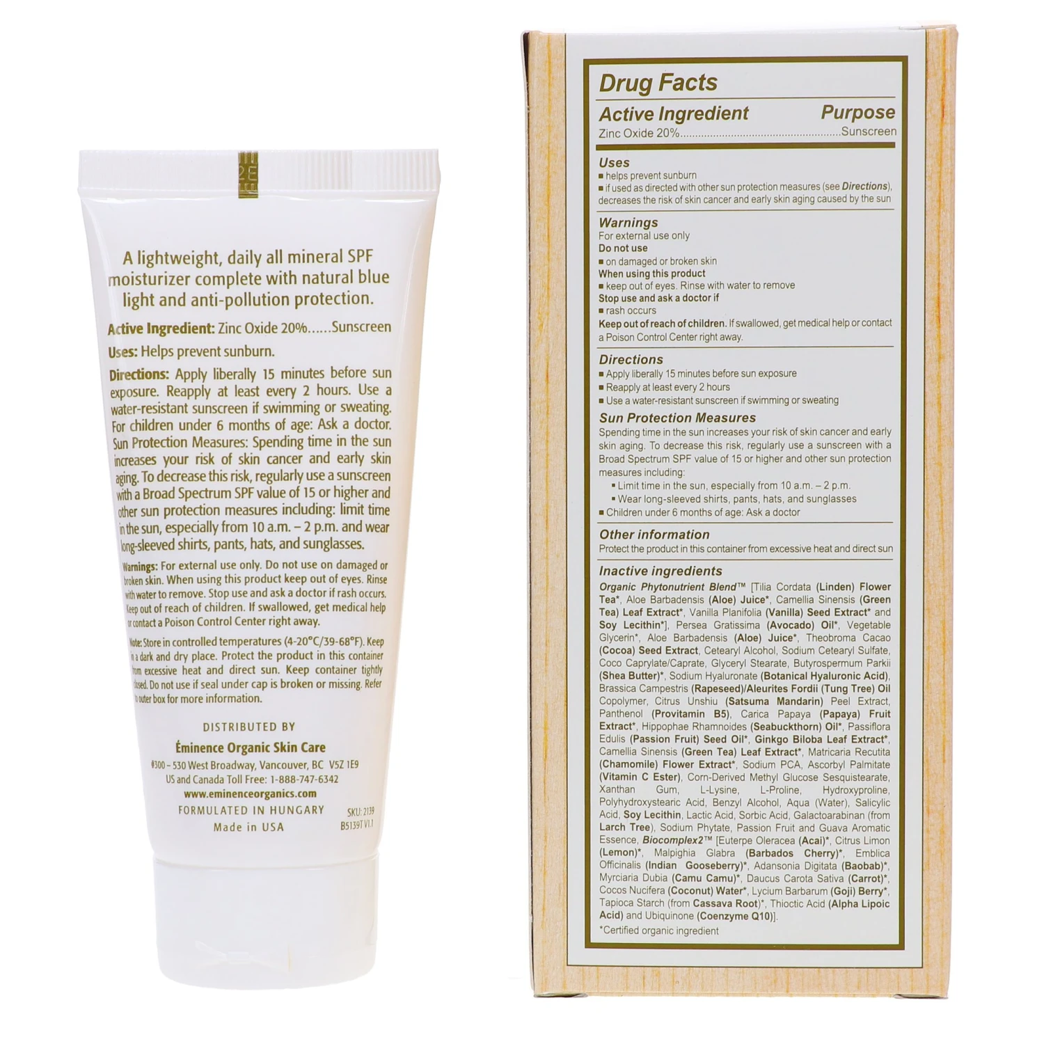 Simple Eminence Lilikoi Daily Defense Moisturizer SPF 40 2 Oz 4 Simple Eminence Lilikoi Daily Defense Moisturizer SPF 40 2 Oz - Image 2