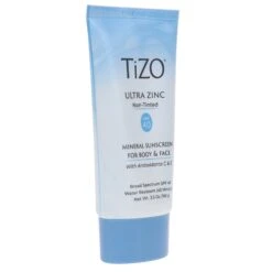 Simple TIZO Zinc Body And Face Sunscreen SPF 40 Non-Tinted With Antioxidants C & E 3.5 Oz -Laladaisy Trendy w2048h2048fitcrop 595